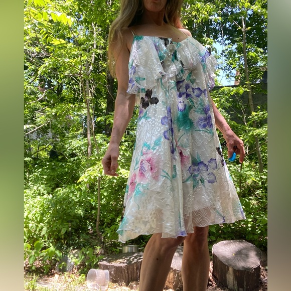 NWOT Leonard Paris sundress, size 38fr(S), new, no tag. - Picture 8 of 15